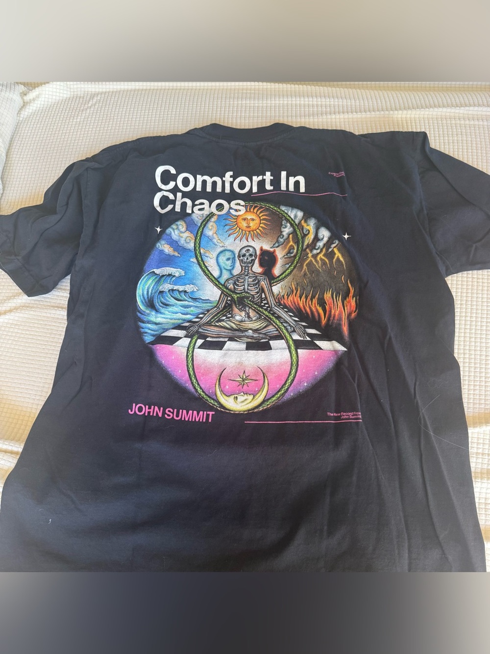 John Summit comfort in chaos merch shirt size large